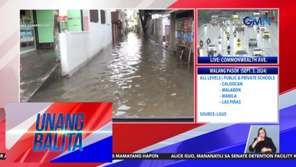 Camarines Sur, isinailalim sa state of calamity dahil sa pinsala ng Bagyong Enteng | Unang Balita