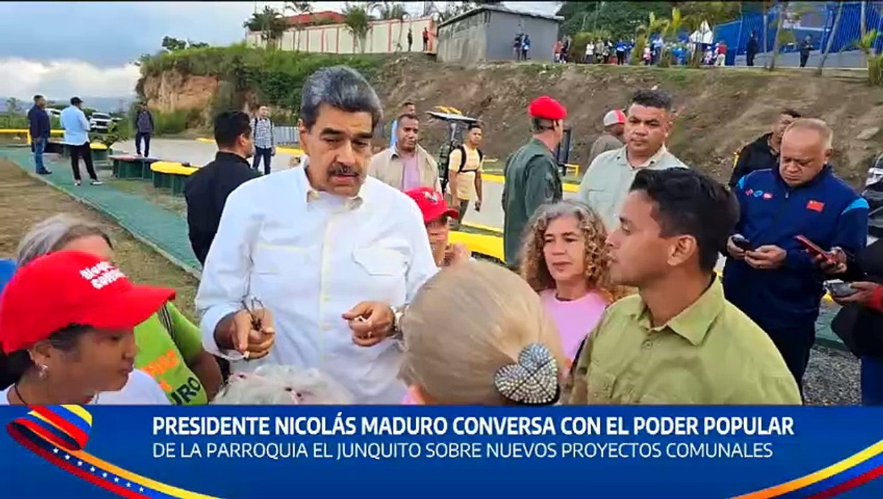Jefe de Estado discute nuevos proyectos comunales con los habitantes de la parroquia El Junquito