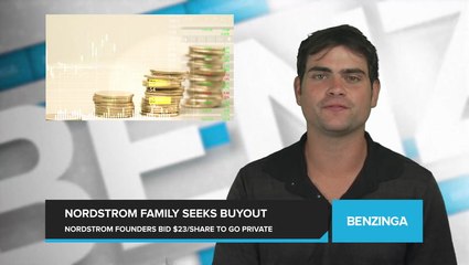 Nordstrom's Founding Family Bids $23 Share to Take Company Private