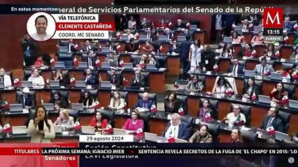 Clemente Castañeda habla sobre el porvenir de la oposición en el Senado de la República