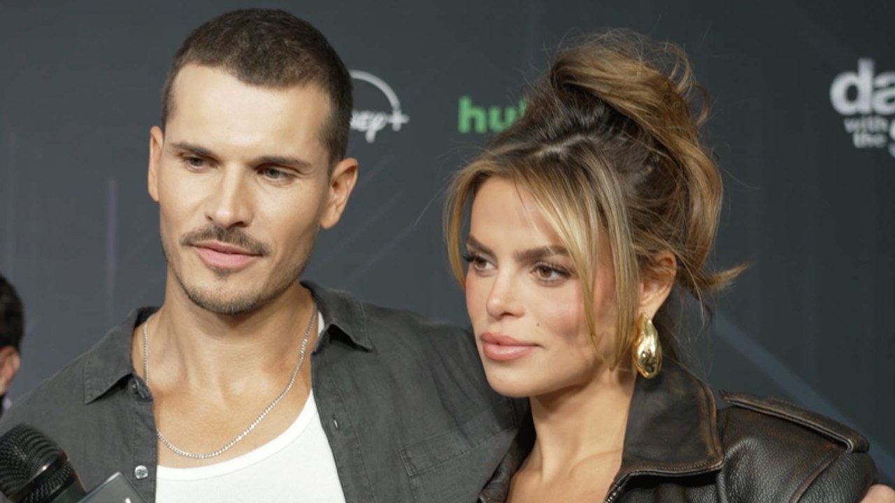 Brooks Nader & Gleb Savchenko Share Their Reaction to Finding Out They Were 'DWTS' Partners | THR Video