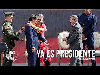 "Prometo al pueblo cumplir fielmente la Constitución": Petro juró como presidente de Colombia