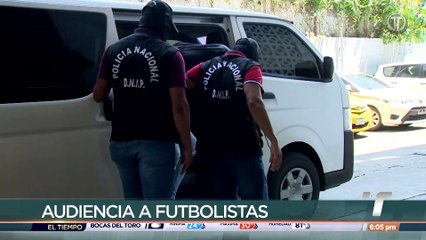 Desarrollan audiencia de garantías contra futbolistas aprehendidos en la Operación Garra