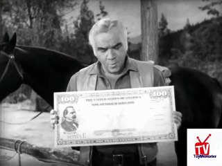 1960s Lorne Greene (as Ben Cartwright - "Bonanza") PSA Savings Bonds TV commercial