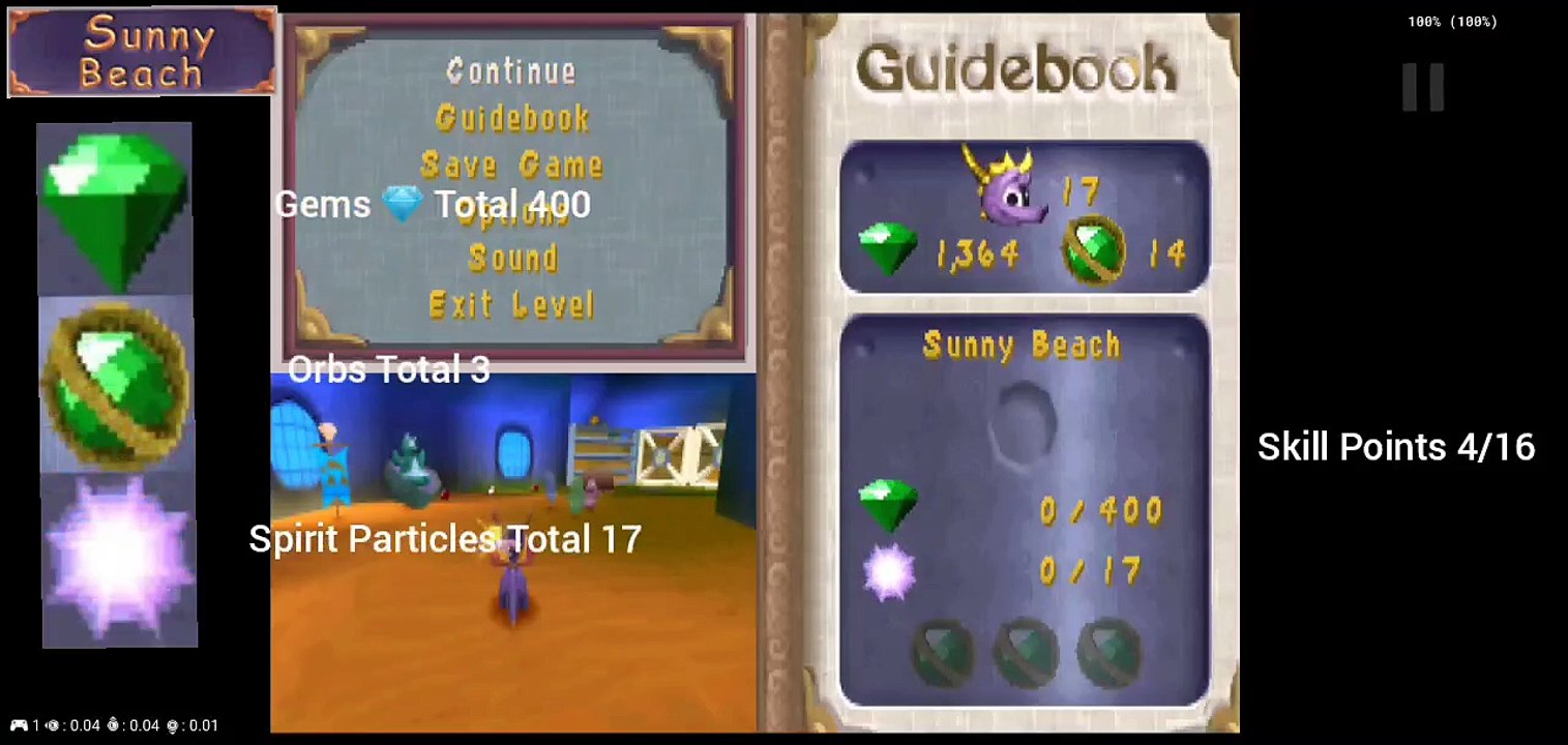 Spyro 2 Ripto's Rage/Gateway to Glimmer Walkthrough Part 6 100%