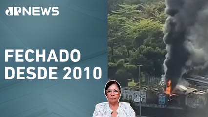 Fogo atinge Canecão, antiga casa de shows no Rio de Janeiro; Dora Kramer comenta