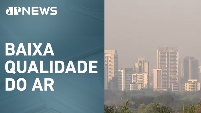 Cidades brasileiras vêm apresentando picos de poluição