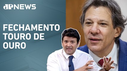 Dados e alívio com Haddad puxam Ibovespa | FECHAMENTO TOURO DE OURO