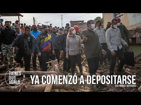 Maduro ordenó entrega de un bono especial para todos los afectados en la tragedia de Las Tejerías
