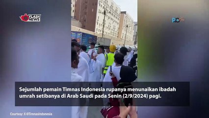 Ragnar Oratmangoen dan Pemain Timnas Indonesia Laksanakan Umroh Sebelum Hadapi Arab Saudi