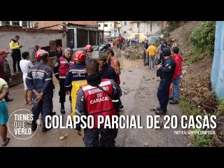 Se desbordó la quebrada El Limón en la carretera vieja Caracas – La Guaira