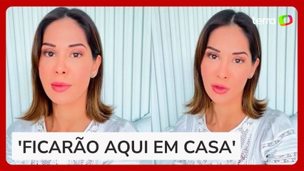 Maíra Cardi se emociona ao revelar morte de funcionária e afirma que vai cuidar dos filhos dela