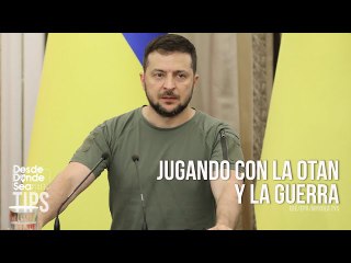 ¡Cada día más loco! Zelenski busca desesperadamente la confrontación directa entre la OTAN y Rusia