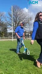 Murrumbateman's Golden Gumboot Throwing Competition
