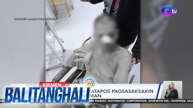 Lalaki, sugatan matapos pagsasaksakin habang nasa inuman | Balitanghali