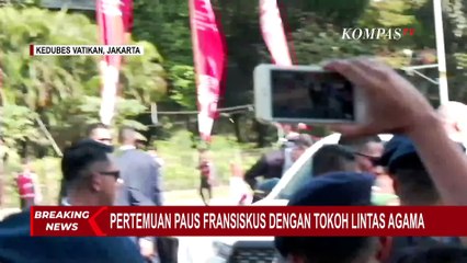 Sederet Tokoh Lintas Agama Hadir di Masjid Istiqlal, Menanti Kehadiran Paus Fransiskus