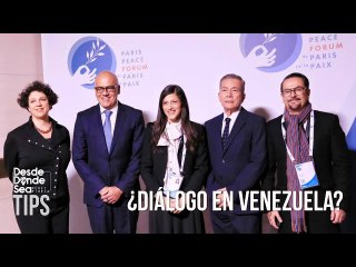 Jorge Rodríguez en París: ¿El camino en Venezuela es el diálogo?