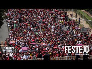 Histórica marea roja en Brasilia: Toma de posesión de Lula en Brasil