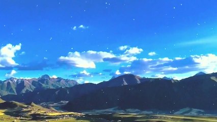 Beautiful rivers and mountains