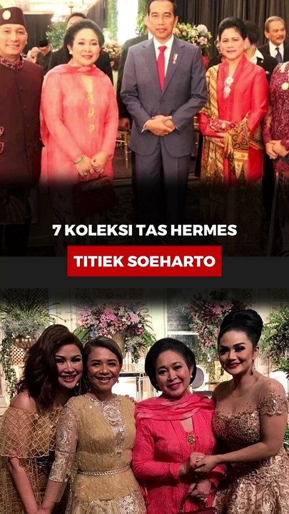 7 Koleksi Tas Hermes Titiek Soeharto
