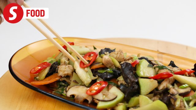 Retro Recipe: Chayote chicken