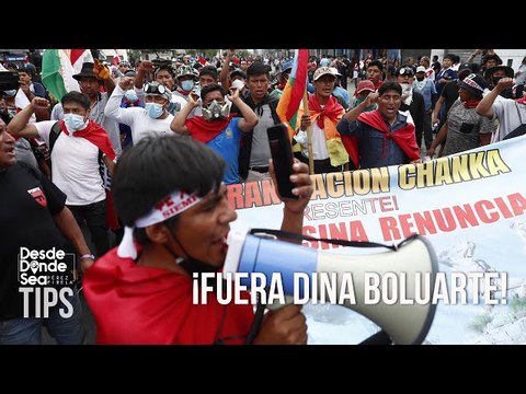 Crisis en Perú: La convocatoria a paro nacional para exigir la renuncia de Dina Boluarte
