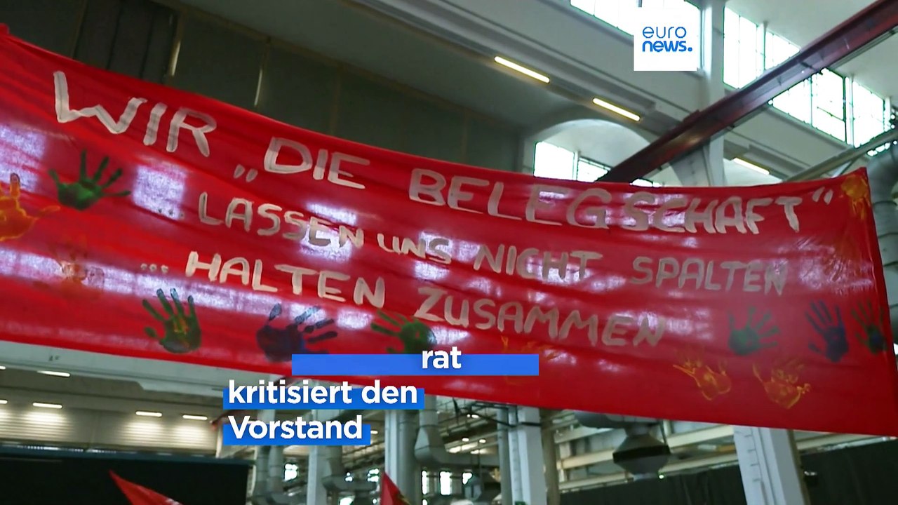 VW-Betriebsrat kritisiert Management und drohende Werksschließung