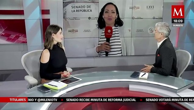 En esta fecha el Senado dictaminará la minuta de reforma al Poder Judicial