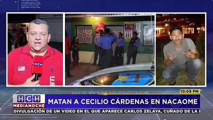 Ultiman a una persona en el Barrio Morazán de Nacaome, Valle