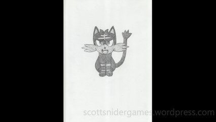 Pokemon Pencil Sketch Video #41: Litten (09-05-2024)