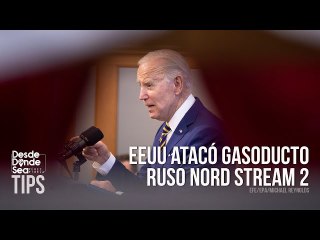 Gobierno de EEUU está empantanado con la explosión del gasoducto ruso Nord Stream
