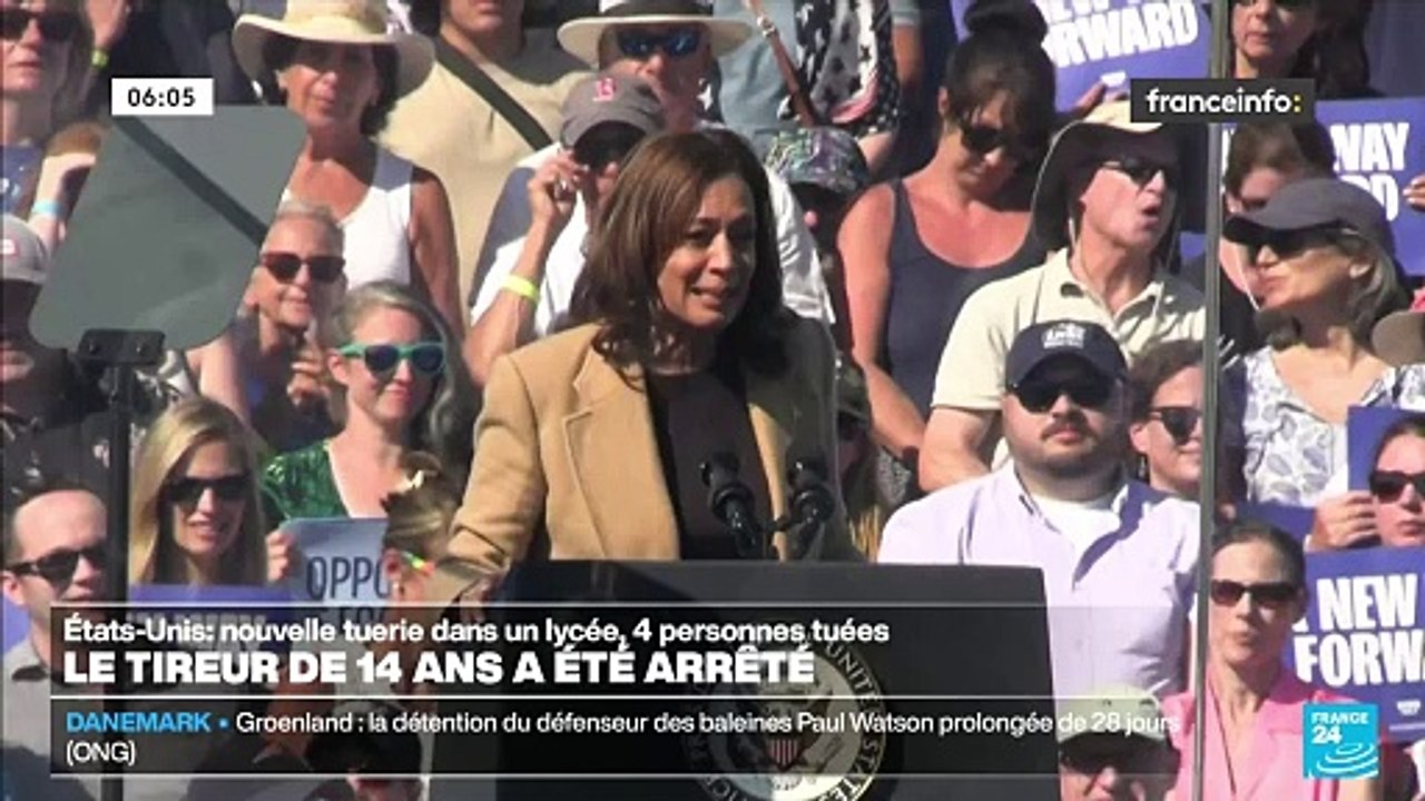 Nouvelle fusillade aux USA : Un adolescent de 14 ans ouvre le feu dans son lycée de Géorgie tuant deux élèves et deux enseignants et blessant au moins 9 personnes