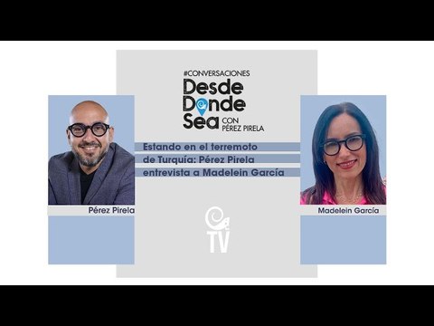 Terrible terremoto: Madelein García le cuenta a Pérez Pirela lo vivido en Turquía