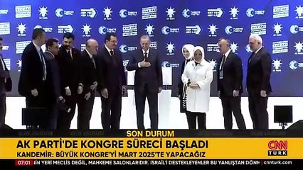 AK Parti'de büyük kongre tarihi belli oldu