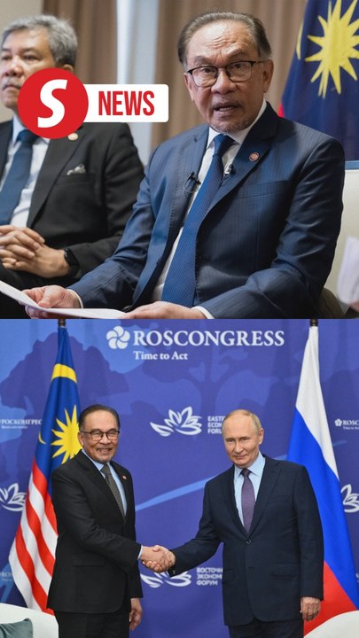 Anwar accepts Putin's invitation to attend summit, paving way for BRICS membership