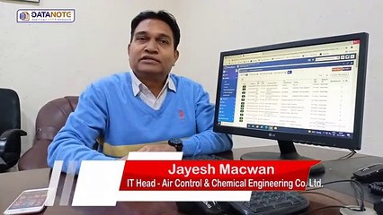 Review of DataNote ERP by Air Control & Chemical Engineering Co. Ltd. _ Engineering & Foundry ERP