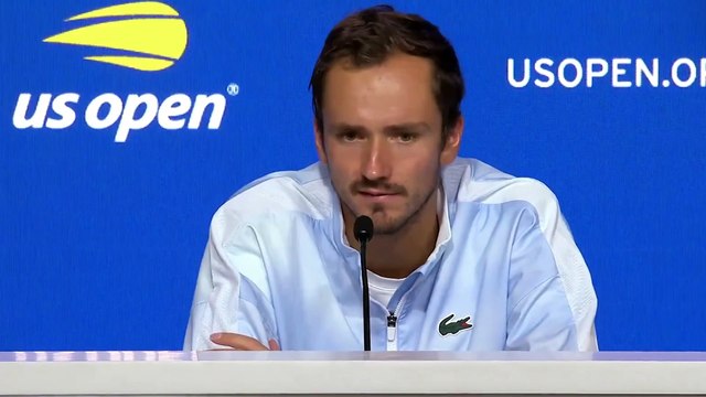 Tennis - US Open 2024 - Daniil Medvedev : I'm not happy with myself, I lost, I go home