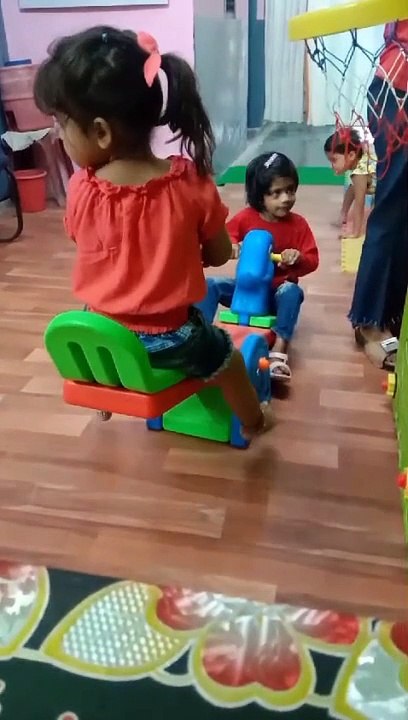 Adorable Kids Enjoy Playing on See-Saw at BALVATIKA Bijnor, Uttar Pradesh | Fun & Laughter