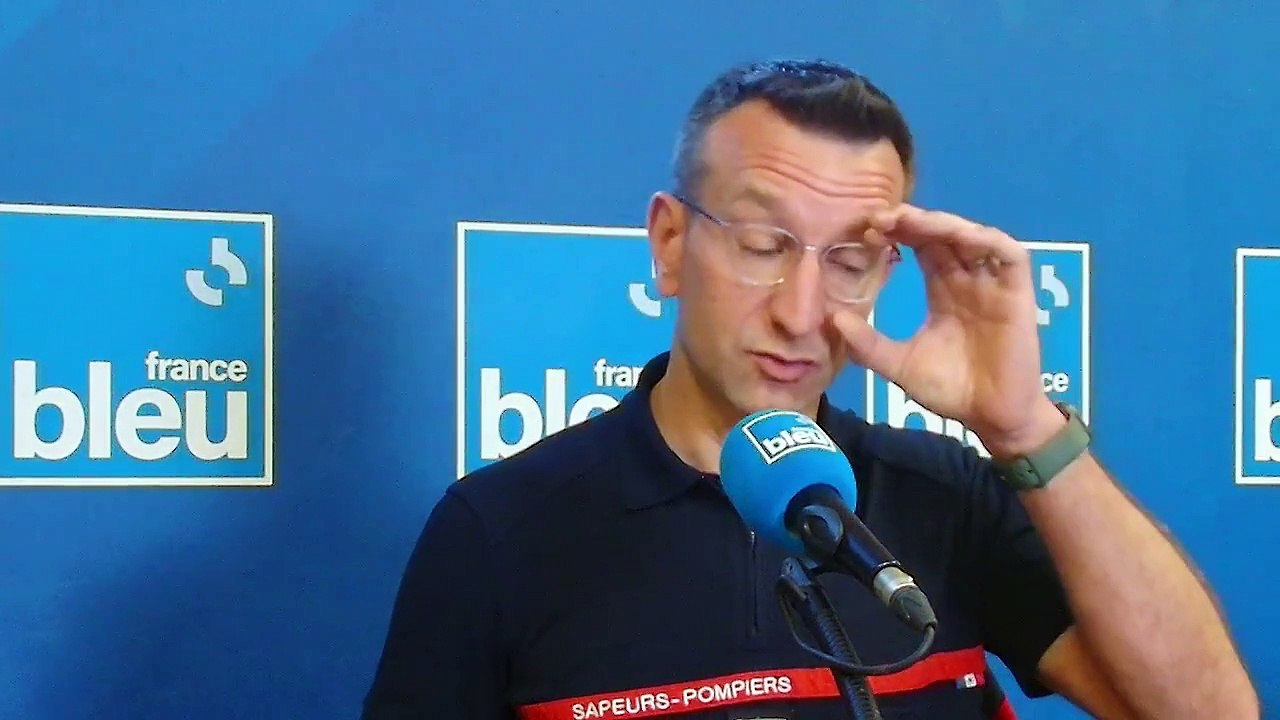 Colonel Mathieu Malfait,  directeur adjoint du Service départemental d'incendie et de secours d'Ille-et-Vilaine