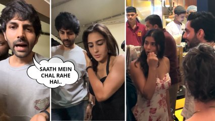 Kartik Aaryan & Sara Ali Khan's Reunion Sparks Patch-Up Buzz; Rumored Pair Suhana & Agastya Together
