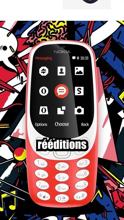 Nokia 3310  C’est le retour. #nokia #brique #telephone