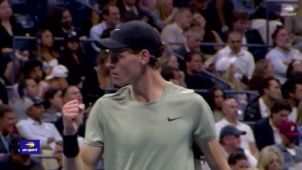 Download Video: Sinner shrugs off Medvedev at US Open