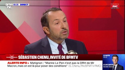 Sébastien Chenu (RN): "Xavier Bertrand ne représente rien politiquement"