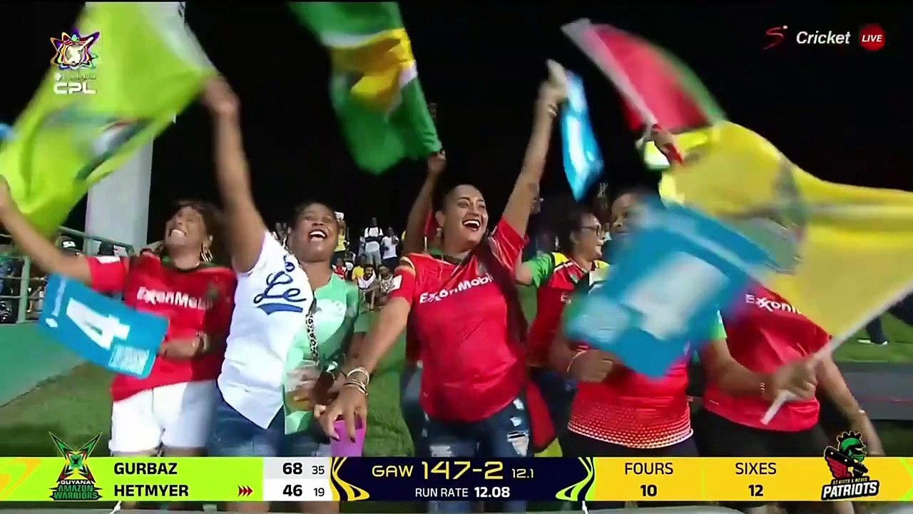 GUYANA AMAZON WARRIORS VS ST KITTS NEVIS PATRIOTS CPL 7TH MATCH HIGHLIGHTS 2024 _ GAW VS SNP