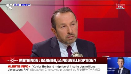 Sébastien Chenu (RN): "Michel Barnier [à Matignon], ça ne fait rêver personne"