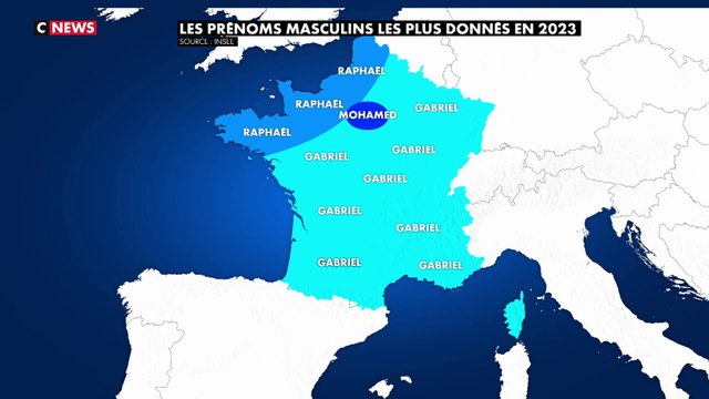 Louise, Gabriel, Mohamed : les prénoms les plus donnés en France