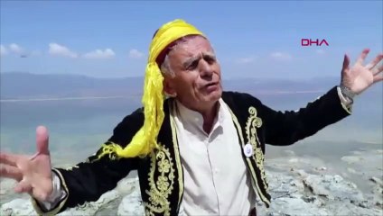 Emekli öğretmen Burdur Gölü’ne ağıt yaktı