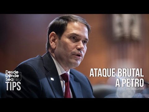 ¡Sangra por la herida!: Marco Rubio pierde los papeles por mediación de Petro entre EEUU y Venezuela