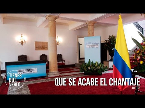 Que se levanten todas las sanciones contra Venezuela: Maduro sobre la Conferencia en Colombia