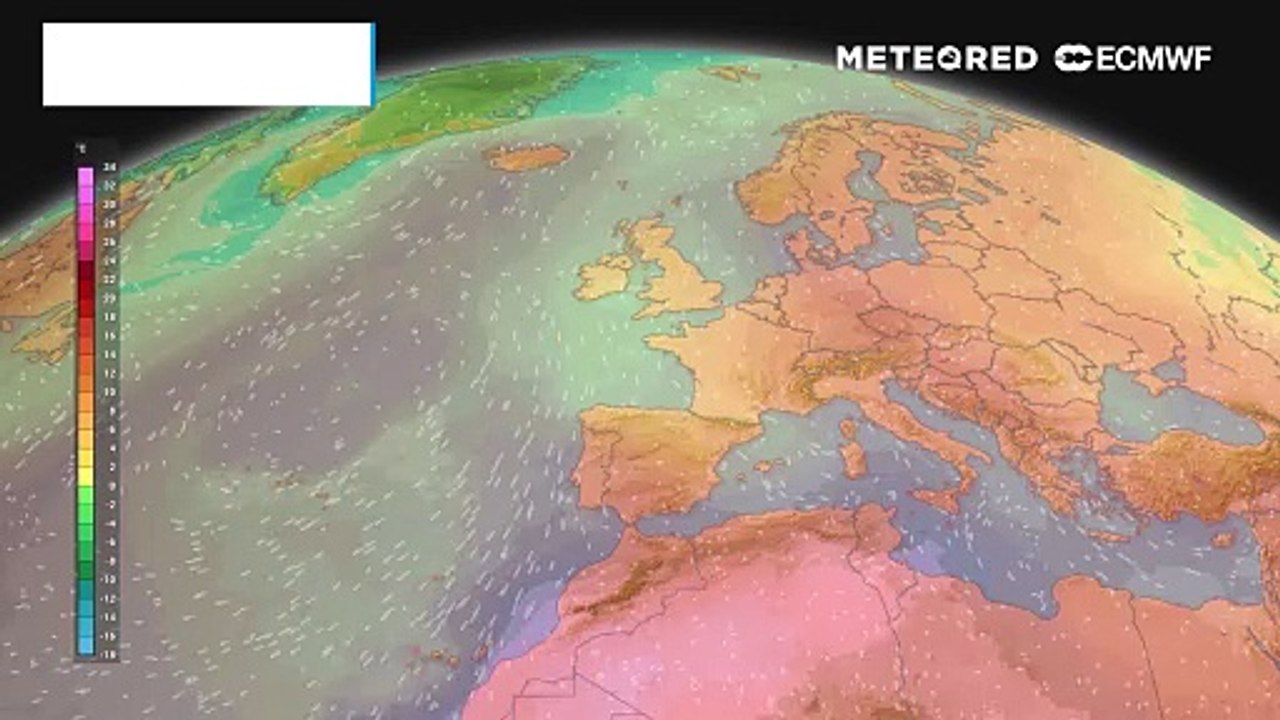 Die warmen Luftmassen in rund 1500 m ziehen sich nächste Woche aus Deutschland zurück